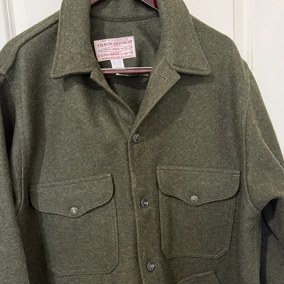 Filson Dark Green Shirt Jacket - Picture 4 of 11